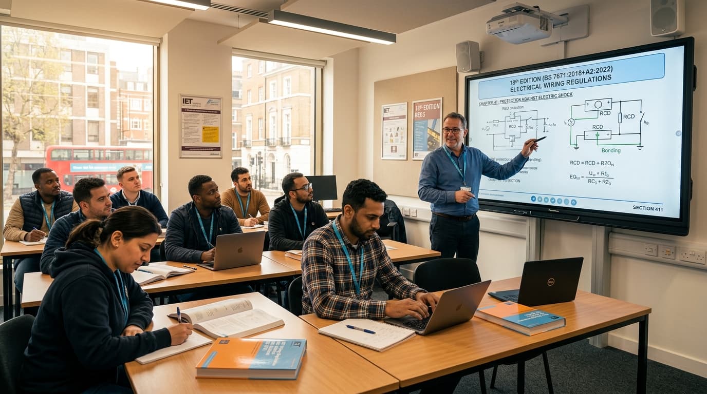 18th Edition - BS 7671 (3-Day Course)